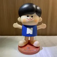 ナショナル坊や　のぼり旗付　全長約35cm　非売品　昭和レトロ ナショナル坊や のぼり旗付 全長約35cm 非売品 昭和レトロ