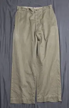 60's U.S.Military Chino Trousers チノ　ワイド
