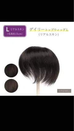 reju リージュ　ヘアピース　Lサイズ　リアルスキン　15cm reju リージュ ヘアピース Lサイズ リアルスキン 15cm（2024年