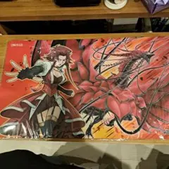 【最安値】　TSUTAYAイベント　プレイマット　十六夜アキ　黒薔薇の破滅龍