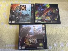 3DSソフト モンスターハンターシリーズ 3作品セット(バラ売り可)