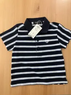 COMME CA ISM ポロシャツ 110cm ネイビー 帰省用