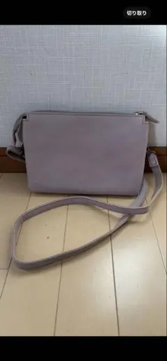 本革　ピンクポシェット 新品未使用品
