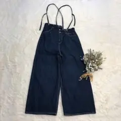 JOHN BULL ジョンブル デニム パンツ サス付きパンツ サロペット L
