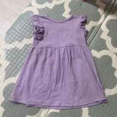 H&M パープル ワンピース US 2T