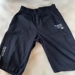 ブラックハーフパンツ ポケット付き
