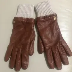 美品!IL BISONTE レザー手袋