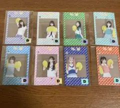 ラフ×ラフ　ラフラフ　ラッフルくじ　菜なれ花なれ　SNS風クリアカード