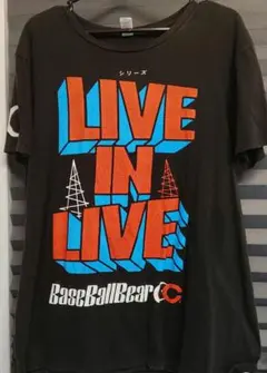 BaseBallBear LIVE IN LIVE Tシャツ