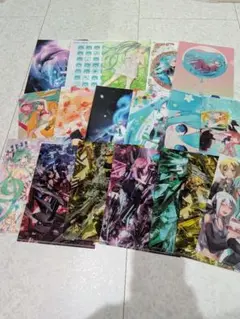 初音ミク　ミニクリアファイル19枚