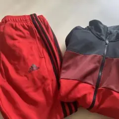 美品 adidas ブラック J/M ジャージ 上下 Mサイズ