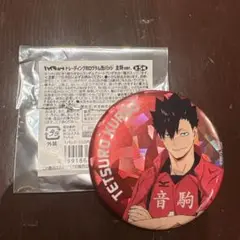 ハイキュー トレーディングホログラム缶バッジ 黒尾鉄朗
