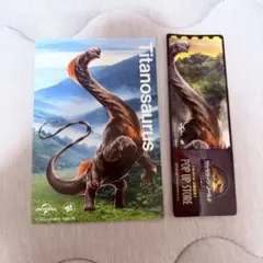 ジュラシックワールド ポップアップストア限定 ティタノサウルス ノベルティ