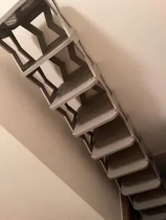 グレー 8段 スタッキング靴収納ラック