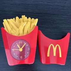 マクドナルドゴールデンアーチLEDクロック　50周年　マック　非売品 非売品】マクドナルドゴールデンアーチLEDクロック 50周年