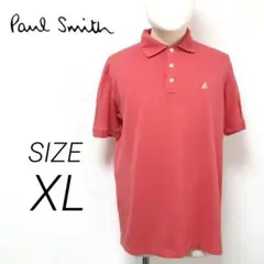 【美品】Paul Smith ポールスミス ワンポイント 鹿の子 ポロシャツ