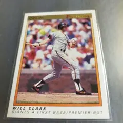 MLB 1991 Ｏ-PEE-CHEE ウィル・クラーク　サンフランシスコ