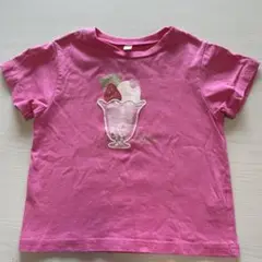 après les cours ピンク Tシャツ 110