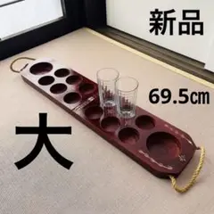 【新品】木製　ホルダー　折りたためる　グラスホルダー　フラワースタンド　キャンプ
