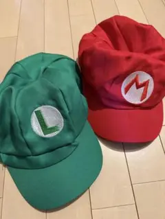 マリオ＆ルイージの帽子セット