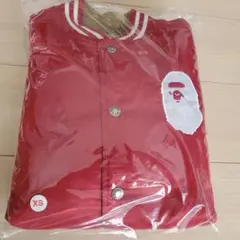A BATHING APE アベイシングエイプ リバーシブルスタジャン XS 赤