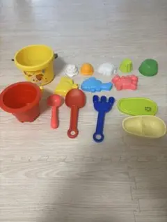 カラフル砂遊びおもちゃセット