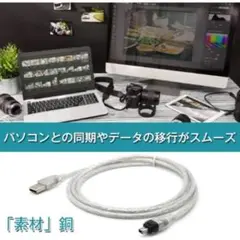 USB オス-Firewire IEEE 1394 4ピンオスiLinkシルバー