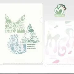 Mrs.GREENAPPLE F賞　クリアファイル&ステッカー　②