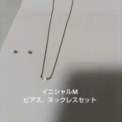 ロペピクニック　ゴールドカラー　ピアス＆ネックレスセット