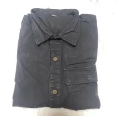 MY MR IN ブラックボタン付きシャツ 54/3XL