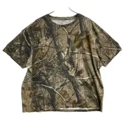 リアルツリー　ゲームウィナー　メンズT　2XL　迷彩　カモフラ　大きめ【4721
