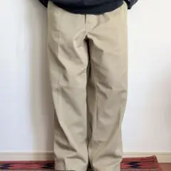 Dickies ワークパンツ 874 カーキ 44 チカーノ ビッグサイズ