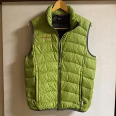 MAMMUT ダウンベスト 750FP 刺繍ロゴ センターロゴ カーキ マムート MAMMUT ダウンベスト 750FP 刺繍ロゴ センターロゴ カーキ