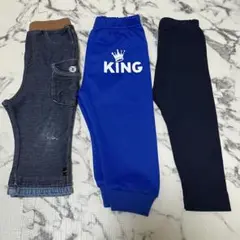 ズボン　パンツ　80cm 3点セット　まとめ売り　ベビー　キッズ