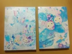 【未使用】　センチメンタルサーカス　青い鳥と記憶のカケラ メモパッド 2種セット