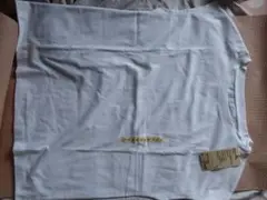 無印良品の天じん編みフレンチスリーブTシャツL