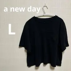 a new day ブラック Tシャツ X-LARGE