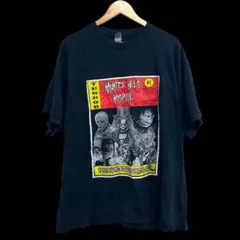 希少 レア US古着 GILDAN ギルダン 2XL ブラック ホラー Tシャツ