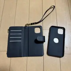 iPhone11 pro ケース 手帳型 分離式 ワイヤレス充電対応 カード収納