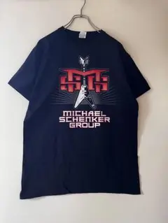 No.4254 US古着マイケルシェンカー Tシャツ M 黒