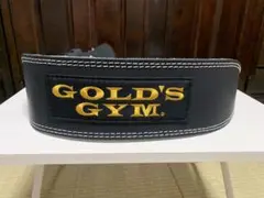 GOLD'S GYM トレーニングレザーベルト Lサイズ
