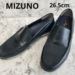 ◆美品◆MIZUNO ウォーキング セレクト ネイビー レザー 26.5cm
