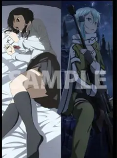 SAO 連動購入特典 描き下ろし シノン 暖簾