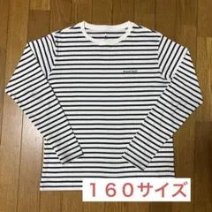 mont-bell ストライプ長袖カットソー 160