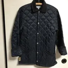 古着 キルティング 黒 ジャケット