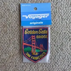 【ワッペン】Voyager ゴールデンゲートブリッジ