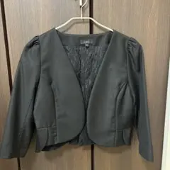 GIRL (Women) 裏地レースノーカラージャケット S
