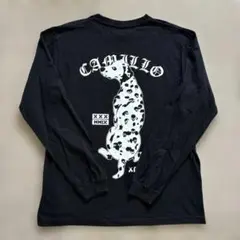 CAMILO ダルメシアン　犬グラフィック ロングスリーブ Tシャツ