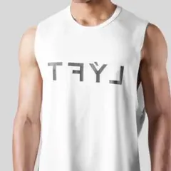 LYFT×WINDANDSEA★タンクトップ★白S★コラボ、Tシャツ、POPUP