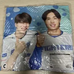 北海道日本ハムファイターズ　五十幡　細川　推しペアオリジナルクッション